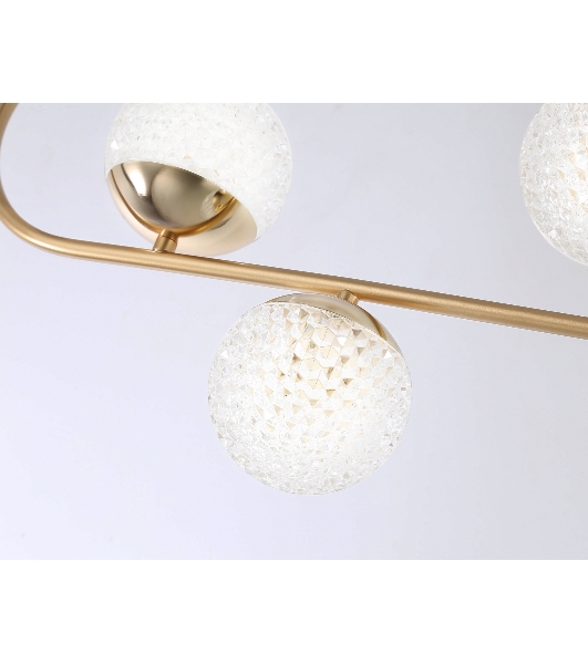 Светильник Ambrella light TR5433/5 GD золото G9/5 max 40W 780*110*1000