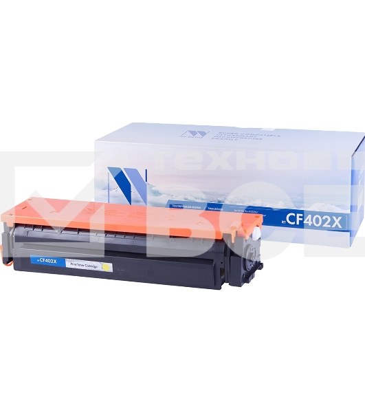 Картридж лазерный NVPrint совместимый HP CF402X Yellow для CLJ Color M252, MFP M277 (2 300k)