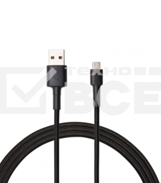 USB-кабель Xiaomi Mi Braided USB Type-C Cable SJX10ZM 100см чёрный