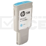Картридж струйный HP F9K17A (HP 728) для DesignJet T730, T830. Голубой. 300 мл., фото5