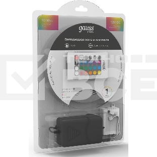 Лента Basic в комплекте 12V 10W/m 700lm/m RGB IP20 LED 3m 1/50