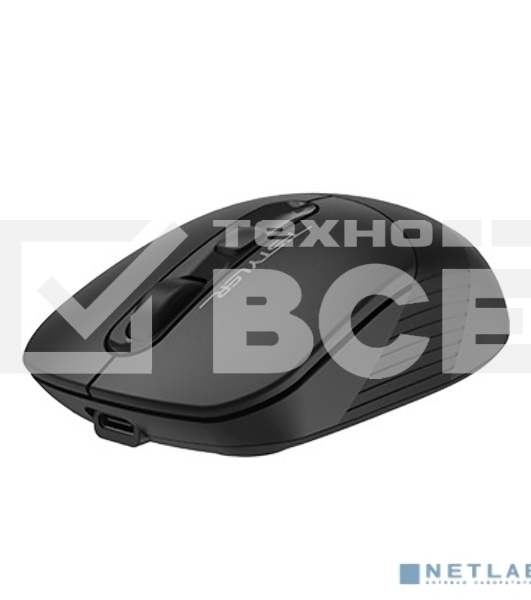 Мышь беспроводная A4Tech Fstyler FB10C черный, 2000 dpi, радиоканал, Bluetooth, USB, кнопки - 4