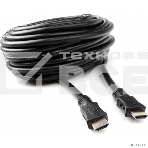 Кабель HDMI Cablexpert CC-HDMI4L-20M, 20м, v2.0, 19M/19M, серия Light, черный, позол.разъемы, экран, пакет, фото3