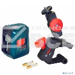 Лазерный нивелир Bosch GLL 2+MM 2 (0601063A01) лазерный крест дальность:10м± 0,5мм/м, фото4