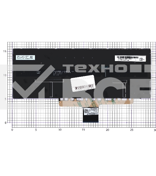 Клавиатура для ноутбука HP Envy 14-EB серебро