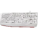 Клавиатура Defender Atom HB-546 проводная, USB, белый, фото2