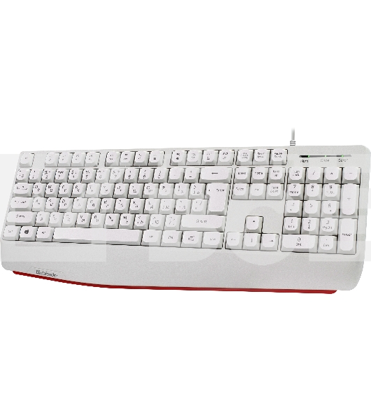 Клавиатура Defender Atom HB-546 проводная, USB, белый