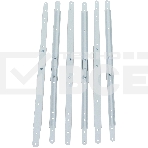 Стойка двухрамная NTSS NTSS-2POR24U/600-1000 24U 550ммx1000мм 600кг серый, фото8