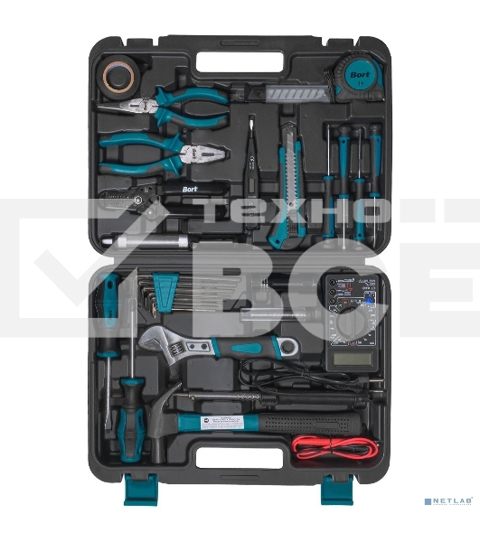 Набор ручного инструмента Bort BTK-30e (93412529), 30 предметов