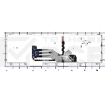 Клавиатура для ноутбука Dell Latitude E6520 E6530 E6540 черная с подсветкой, фото 1