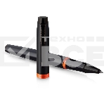 Ручка роллер Parker IM Vibrant Rings T315 (CW2172945) Flame Orange PVD F черн. черн. подар.кор., фото4