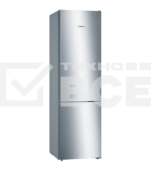 Холодильник Bosch KGN39UL30U серебристый металлик двухкамерный 279/87л морозилка снизу, No Frost
