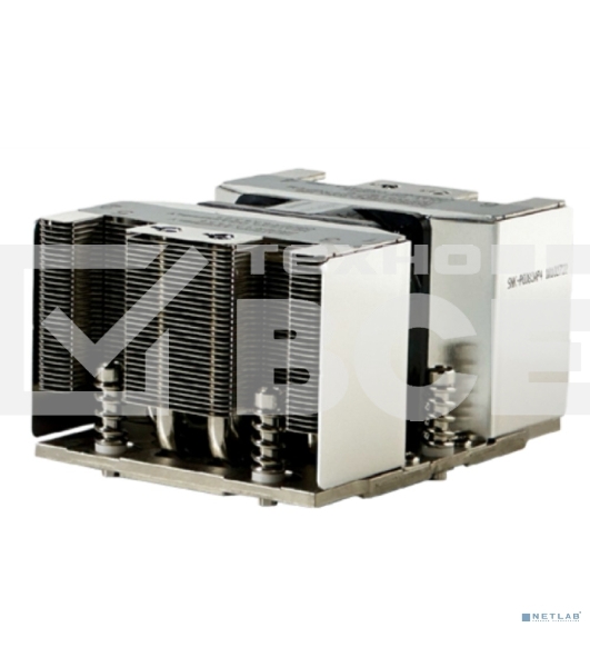 Радиатор для процессора Ablecom ACL-S22130 серебристый, 60 мм, алюминий/медь, 10000 об/мин, 52 дБ, 400 Вт, 64 мм