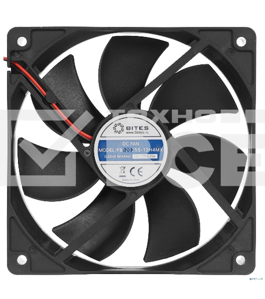Вентилятор 5bites FB12025S-12H4MX 120X25 / SLEEVE / 1800RPM / MOLEX / 4P