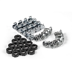 Шкаф телекоммуникационный 10' настенный 4U ExeGate EC-WM-4U.310.G.BLACK (10”, 4U, 330x310x230mm (ШхГхВ), передняя дверь закаленное стекло, пыле- и влагозащита IP23, черный RAL 9004), фото3