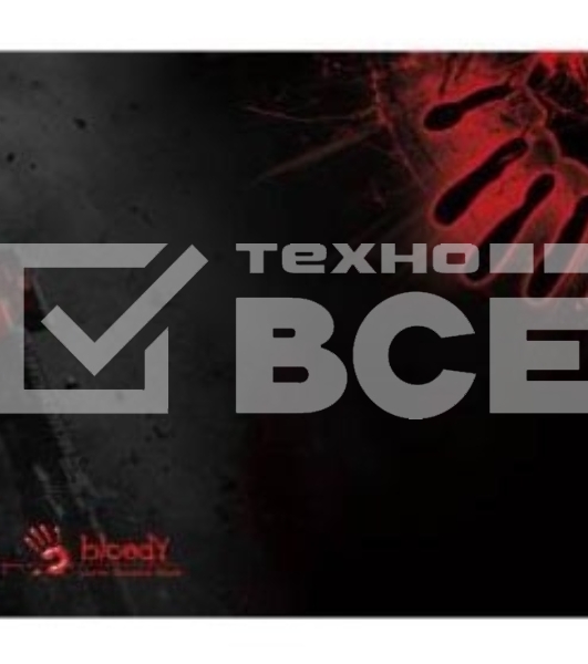 Коврик для мыши A4Tech Bloody B-081 черный/рисунок