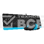 Клавиатура + мышь A4Tech Fstyler F1010 клав:черный/синий мышь:черный/синий USB Multimedia, фото 1