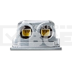 индустриальный PoE экстендер PLANET IPOE-E302 IP67-rated Industrial 1-Port 802.3bt PoE++ to 2-Port 802.3at PoE+ Extender (-40~75 degrees C, IK10 impact protection), 3 x waterproof cable glands included, фото 1