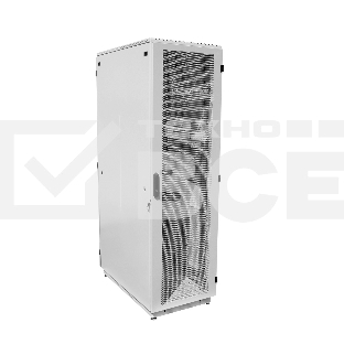 Шкаф телекоммуникационный напольный 42U (600x800) дверь перфорированная 2 шт. (3 места), [ ШТК-М-42.6.8-44АА ]