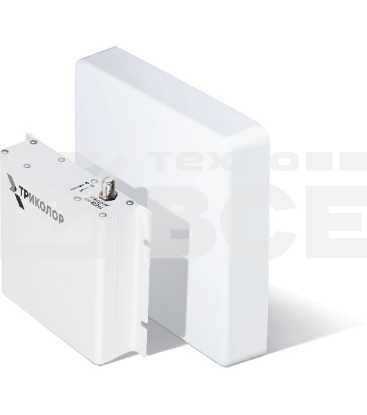Усилитель сигнала Триколор TR-1800/2100-50-kit 10м двухдиапазонная белый (046/91/00053737)