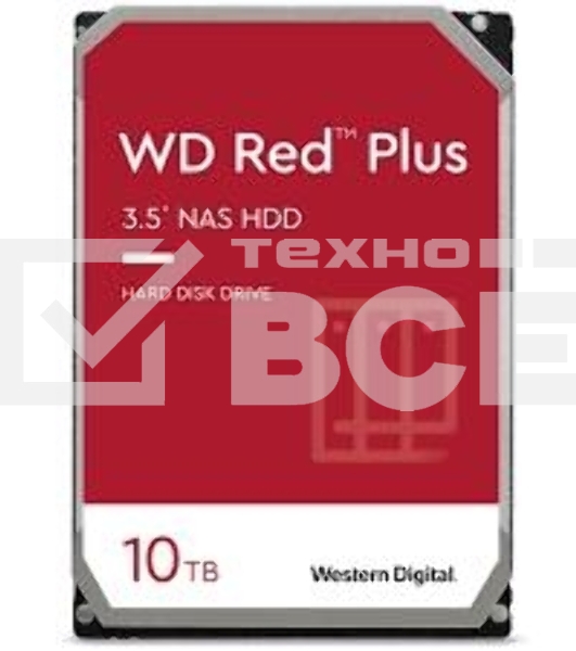 Жесткий диск Western Digital SATA 10TB 6GB/S 256MB RED WD101EFBX