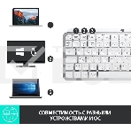 Клавиатура беспроводная Logitech MX Keys MINI (920-010502), USB, Bluetooth/Радиоканал, серебристый/белый, фото7