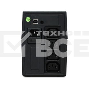 Источник бесперебойного питания UPS POWERMAN Back Pro 650 PLUS, line-interactive