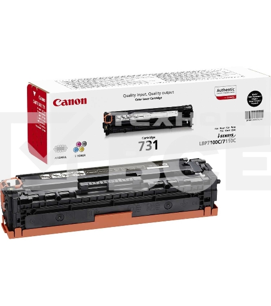 Картридж лазерный Canon Cartridge 731BK (6272B002) черный (1400 стр.) для Canon LBP7100Cn/7110Cw