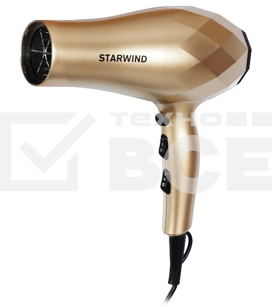 Фен Starwind SHP8110 2000Вт шампань