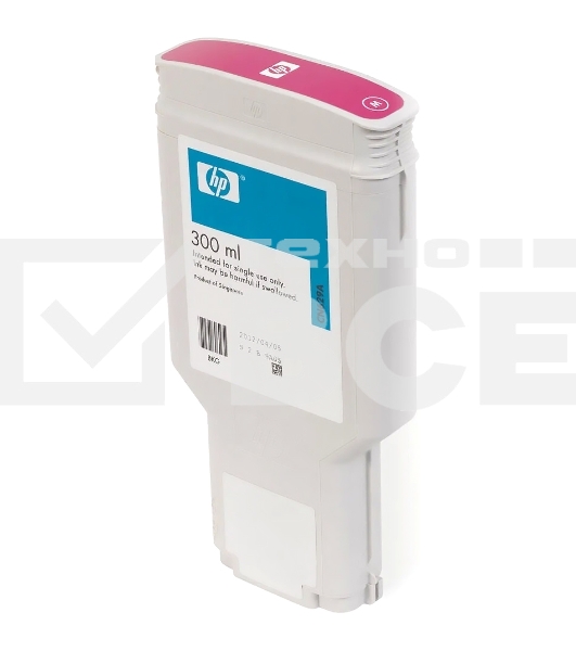 Картридж струйный HP №772 CN631A светло-пурпурный для HP DJ Z5200 (300мл)