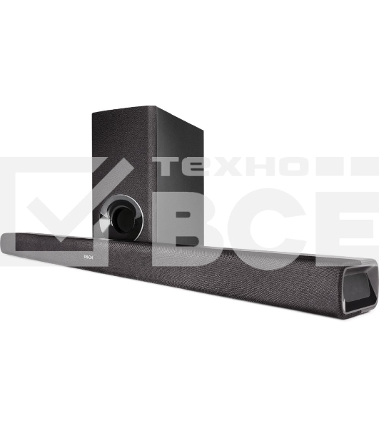Саундбар Denon DHTS316BKE2 2.1 180Вт+120Вт черный