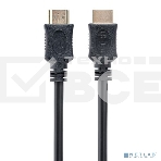 Кабель HDMI Cablexpert CC-HDMI4L-20M, 20м, v2.0, 19M/19M, серия Light, черный, позол.разъемы, экран, пакет, фото4