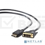 Кабель DisplayPort-DVI Gembird/Cablexpert 1м, 20M/19M, черный, экран, пакет(CC-DPM-DVIM-1M), фото5