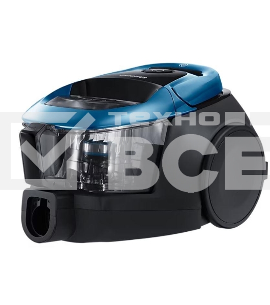Пылесос Samsung VC18M31A0HU голубой, 380/1800 Вт, уборка сухая, пылесборник контейнер 2 л