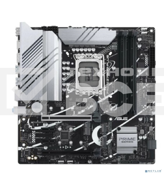 Материнская плата ASUS PRIME Z790M-PLUS, LGA 1700, Intel Z790, 4xDDR5, 4xSATA, 3xM.2, 1xPCIe 4.0 x4, 1xPCIe 5.0 x16, 2xPCIe x1, 1xDP, 1xHDMI, 1x 1Gb LAN, 1xUSB-C 3.2 Gen 2x2, 1xUSB 3.2 Gen 2, 4xUSB 3.2 Gen 1, 2xUSB 2.0, 3x3.5 мм, 7.1, mATX