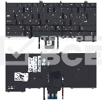 Клавиатура для ноутбука Dell Latitude E7440 E7420 черная с подсветкой и указателем, фото3