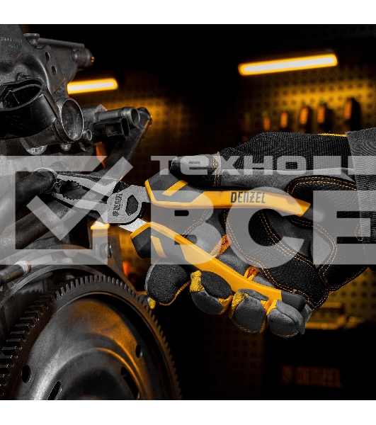 Набор инструментов Denzel 1/2', 1/4', CrV, S2, пластиковый кейс, 122 предмета