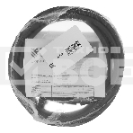 Шнур сетевой Energy Series, ПВС, 3 м, 2х1,5 мм, с неразборной вилкой, черный Denzel, фото 1