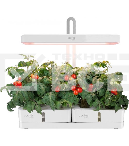 Гидропонная установка Cactus Garden 3л 20Вт белый (CS-LEDPOT-08)