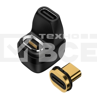 Переходник USB 4 Type C мама-папа разворот с магнитным разъёмом