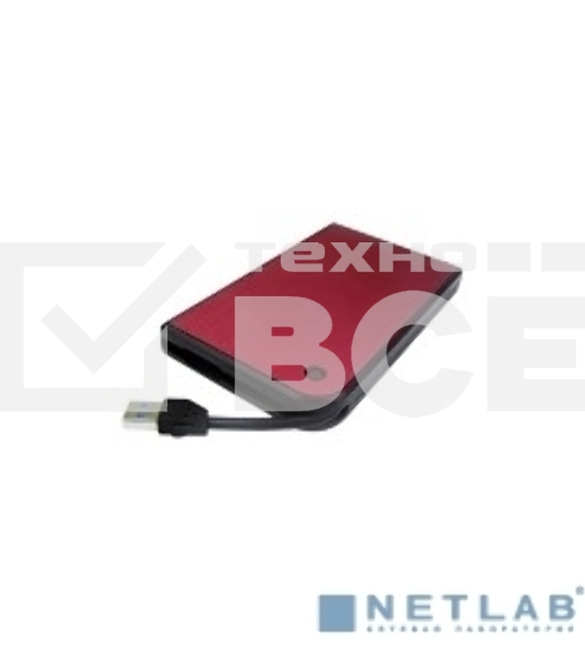 Внешний корпус для HDD AgeStar 3UB2A14 (красный) usb3.0 to 2,5' hdd SATA алюминий