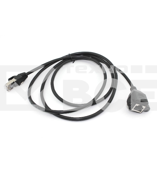 Удлинитель RJ45 папа-мама для монтажа на корпу 1,5 м