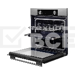 Встраиваемый духовой шкаф Kuppersberg HF 608 BX 80 л, High-Tech, 6 режимов, паровая очистка, черный, нерж. сталь, фото5