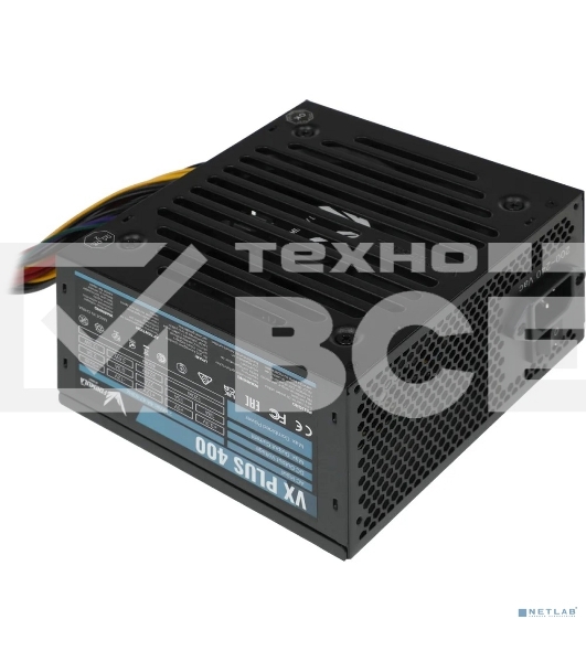 Блок питания Aerocool / Formula VX-400 PLUS, 400Вт, 120мм, черный