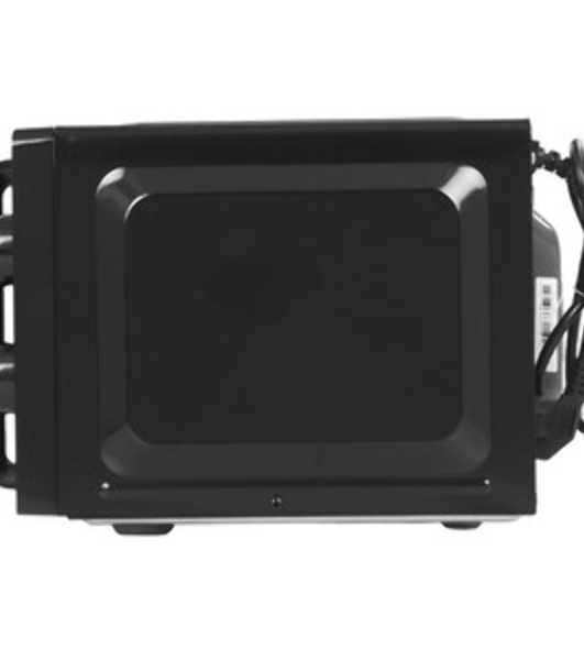Микроволновая печь BQ MWO-20004SM/W черный, 20 л, 700 Вт, переключатели - поворотный механизм