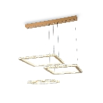 Светильник Ambrella light FA1761/3 GD золото 180W 3000K+6400K/3000K/6400K/4200K+4200K 680*460*740 (ПДУ РАДИО 2.4G), фото5