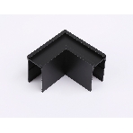 GL1032 BK черный коннектор угловой для накладного шинопровода Magnetic 220V 80*80*52, фото3