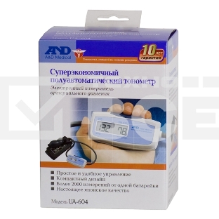 Тонометр полуавтоматический A&D UA-604