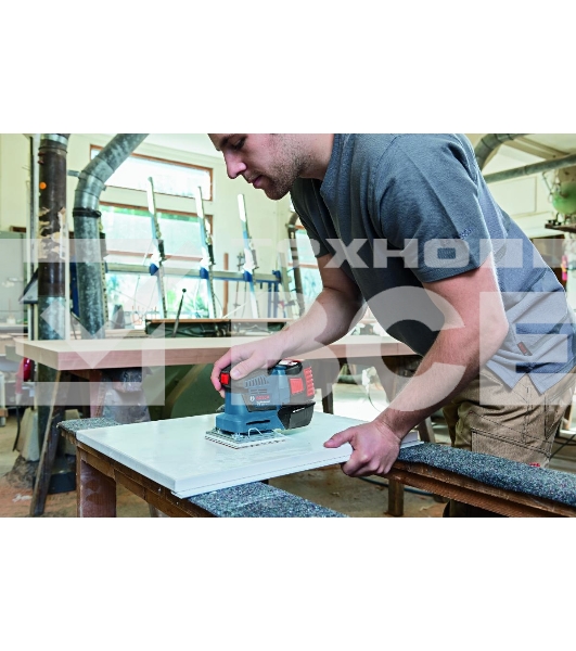 Вибрационная шлифовальная машина Bosch GSS 18V-10 соло (0.601.9D0.200) без акб и зу 18В