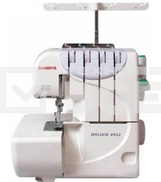 Швейная машина Оверлок Janome 4952 белый